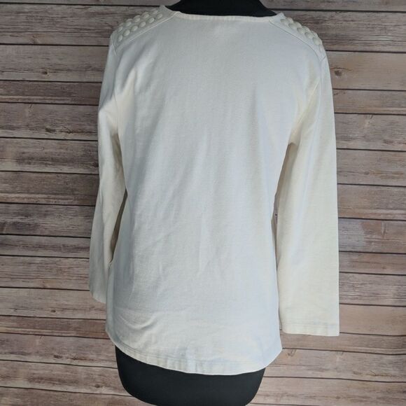 Banana Republic Ivory Long Sleeve Thick Sweater - Picture 4 of 4